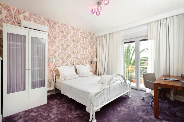 Two bedroom luxury suite with a balcony